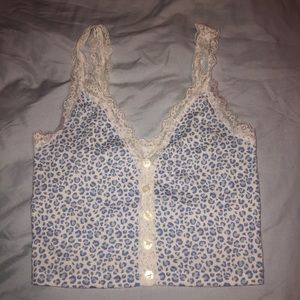 PacSun cheetah top